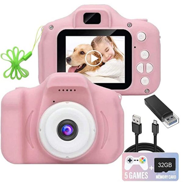 Kids Camera, 1080P FHD Digital Video Recorder Shockproof