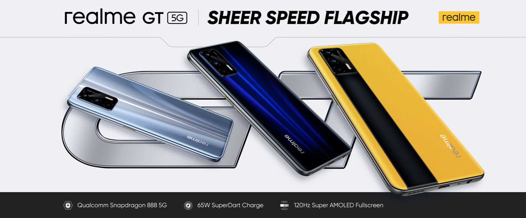 Realme GT 5G launched globally with 120Hz AMOLED display, Snapdragon 888 SoC, 64MP cameras