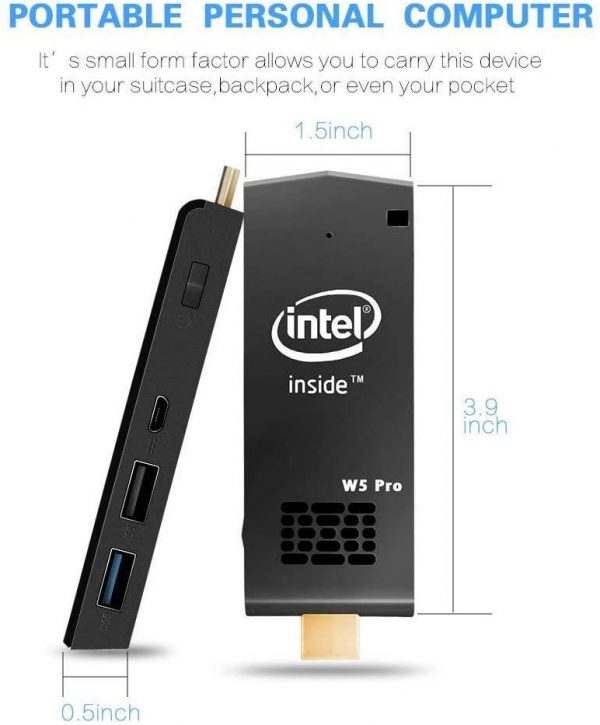 Mini PC Computer Stick Windows 10 Professional (64bit) RB5 Sadabahaar
