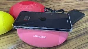 AoDasen JY-62I 2 in 1 Bluetooth Speaker & Wireless Charger - Image 3