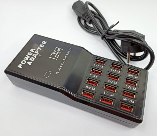USB Charging Hub 12 Port 12AMP Hub W858 - Image 4