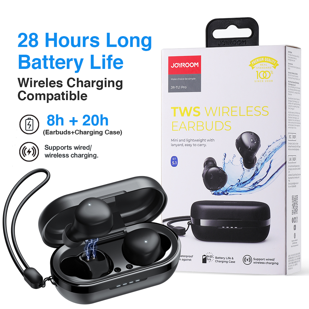JOYROOM JR-TL1 PRO IPX7 WATERPROOF EARBUDS - Image 2