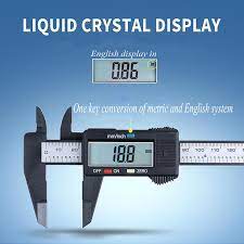 Carbon Fiber Composites Digital Caliper 0-150mm Gauge Micrometer Measuring Tool - Image 5