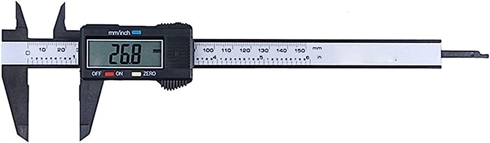 Carbon Fiber Composites Digital Caliper 0-150mm Gauge Micrometer Measuring Tool - Image 3
