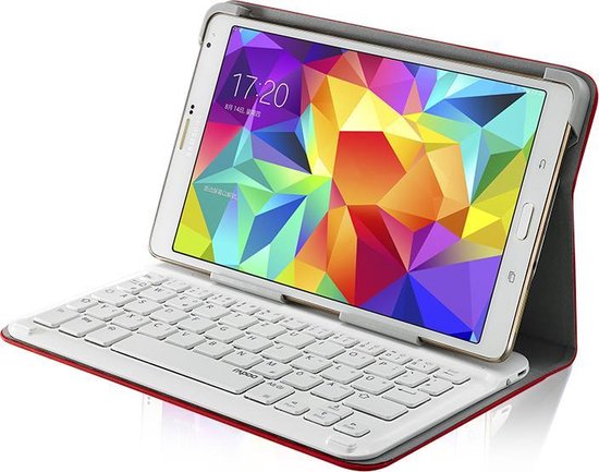 Rapoo TK308 Bluetooth Keyboard Case for 8-Inch Samsung Galaxy Tab - Red - Image 2