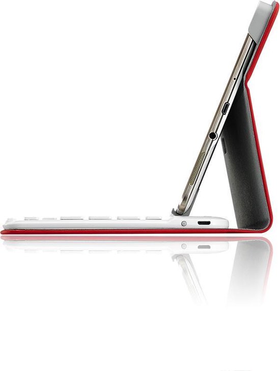 Rapoo TK308 Bluetooth Keyboard Case for 8-Inch Samsung Galaxy Tab - Red - Image 3