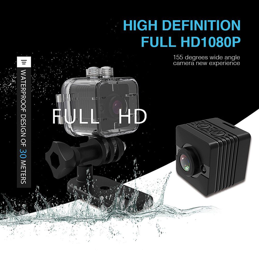 SQ12 WIDE ANGLE WATERPROOF MINI CAMERA 1080P HD - Image 4