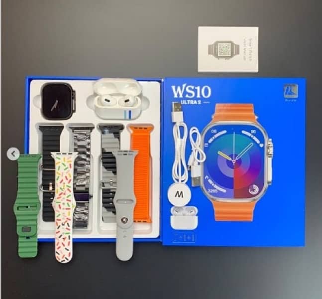 WS10 Ultra 2 Smart Watch with Airpods - Image 2