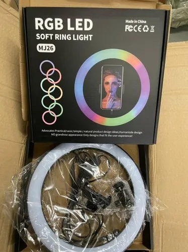 26CM MJ26 10.2 RGB LED SOFT RING LIGHT - Image 2