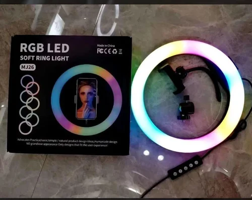 26CM MJ26 10.2 RGB LED SOFT RING LIGHT - Image 3