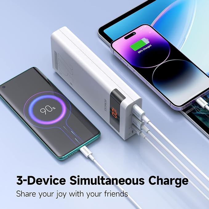 ROMOSS 30000mAh Power Bank, Sense8PF Portable Charger, 22.5W USB C PD20W Fast - Image 6